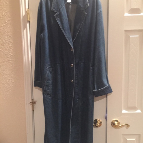 Denim Long Jacket
