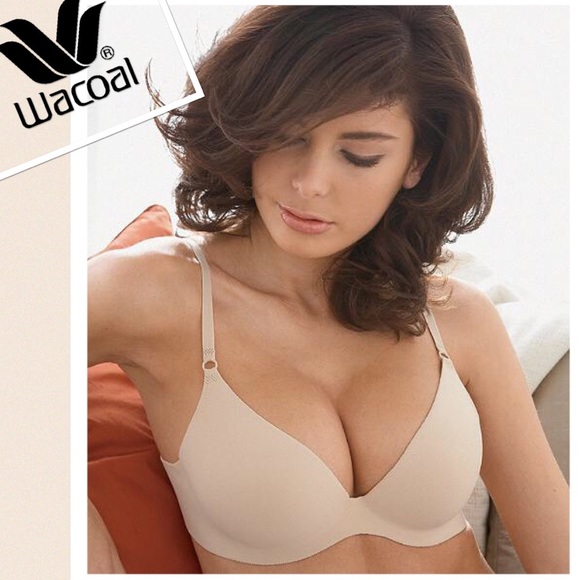 wacoal intimates sleepwear new nude pushup bra size 32dsale 32d bra size pictures