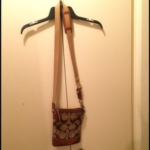 Authentic Coach cross body Purse