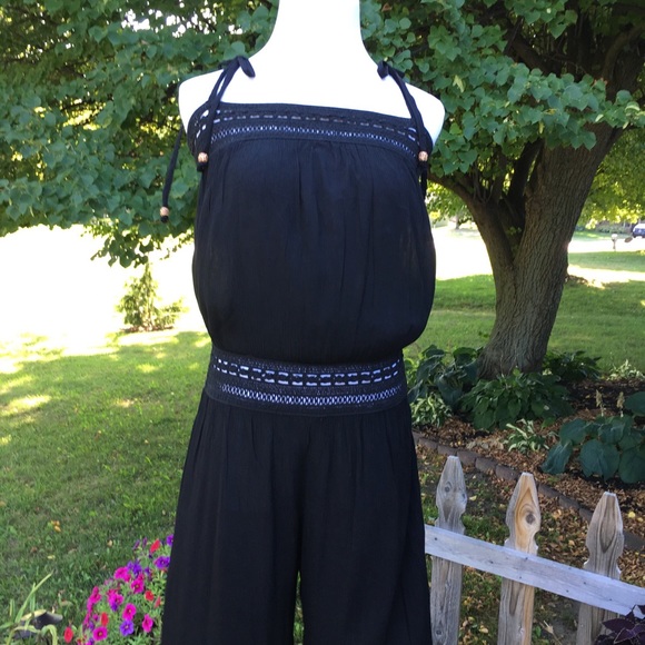 Shoulder Bow Jumpsuit - Picture 5 of 8