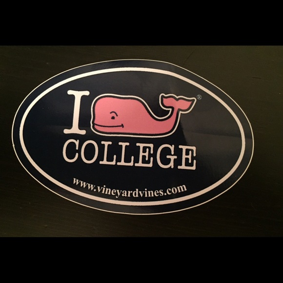 Limited edition vineyard vines sticker