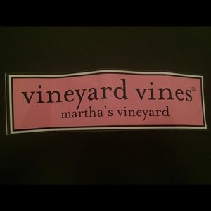 Limited edition vineyard vines sticker