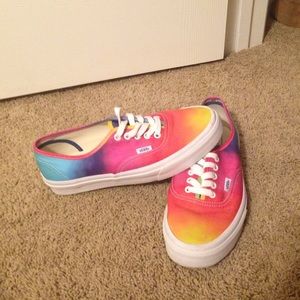 New rainbow vans