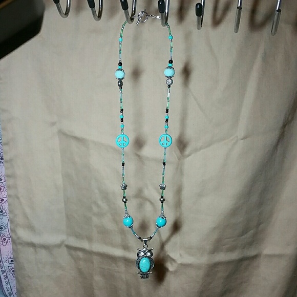 Wise Owl semi precious - Picture 2 of 4