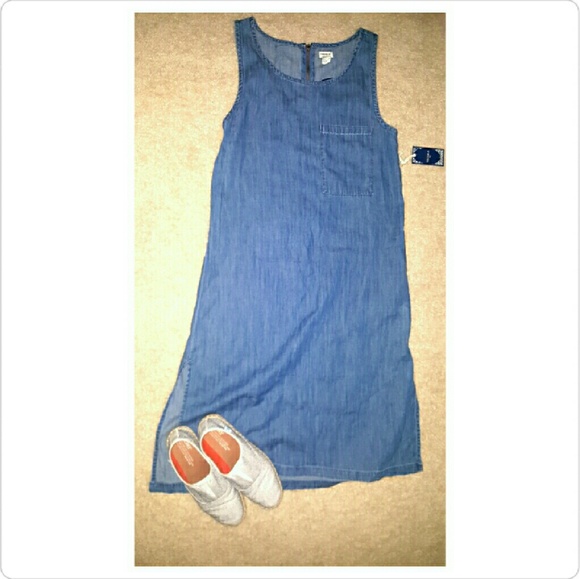 Forever 21 Denim Dress (with side slits)
