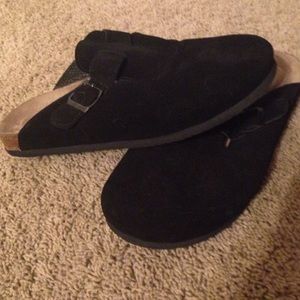 Birkenstock clog look alike