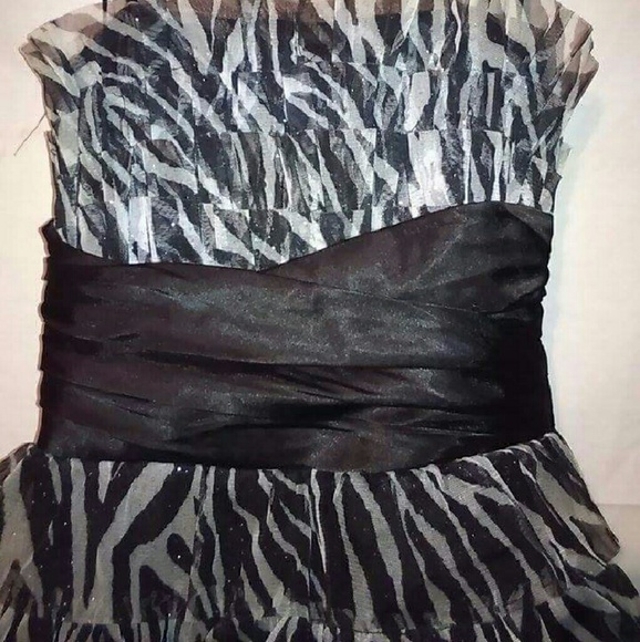 Windsor Zebra Strapless H2 - Picture 2 of 4