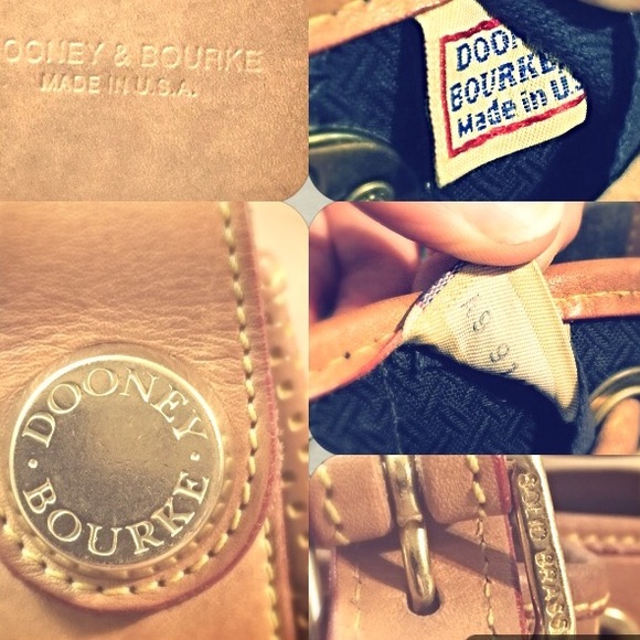 Auth Dooney & Bourke British Tan Leather Purse - Picture 2 of 4