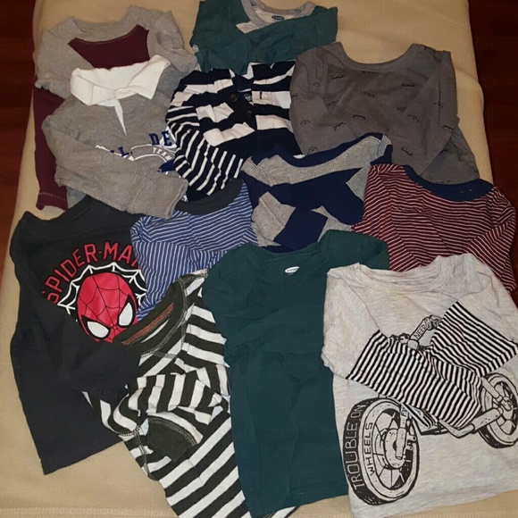 Toddler boy long sleeves