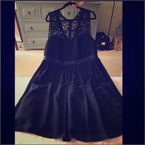 Torrid Lace Chiffon Cocktail Dress