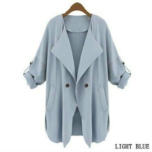 Women Slim Long Coat Jacket