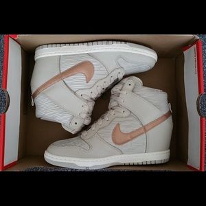 Nike Women's Dunk Sky Hi Wedge Shoes