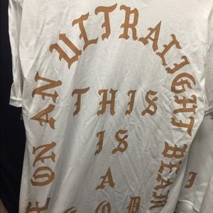 Life of Pablo Kanye west ultralight beam shirt