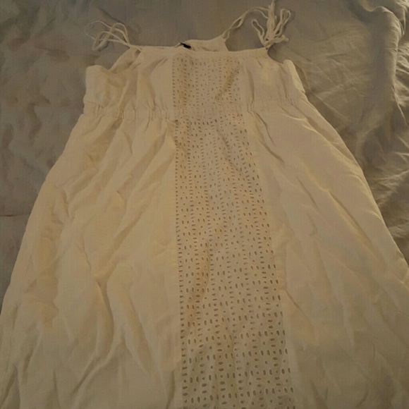 White j crew dress