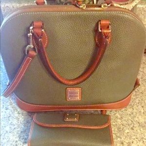 DOONEY satchel and matching wallet