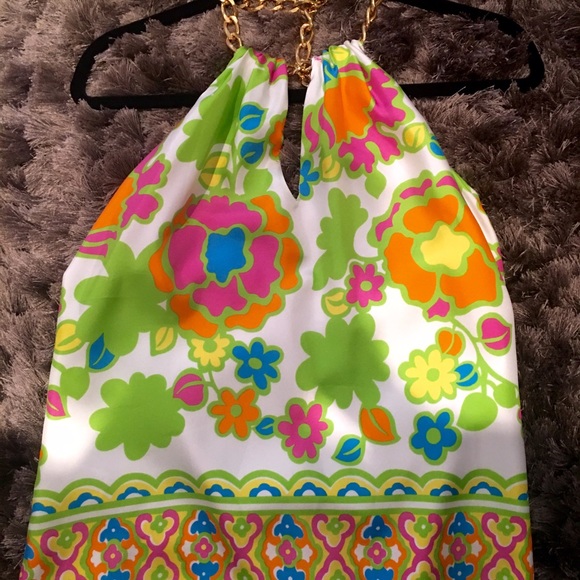 Floral Halter Top