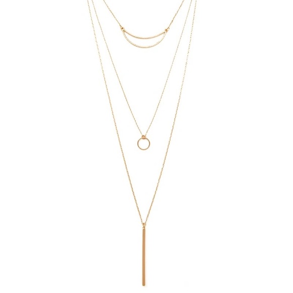 Back in Stock Long layered necklace - Picture 2 of 2