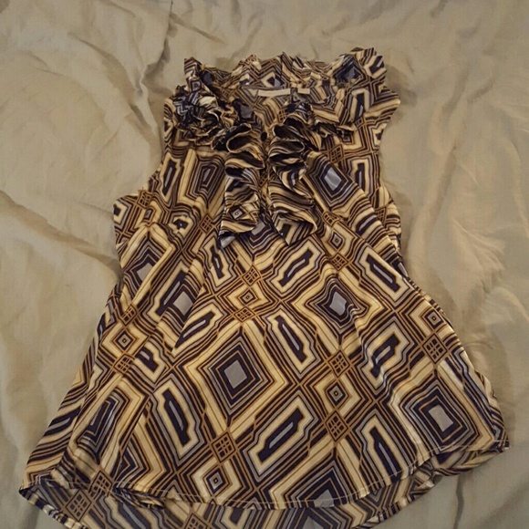 Sleeveless blouse