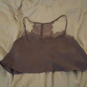 Crop top purple type color, free people