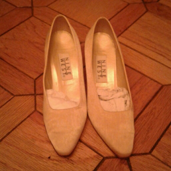 Nine West leather heels