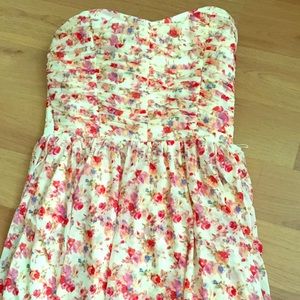 NWT wet seal strapless dress