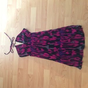 Halter bodycon evening dress