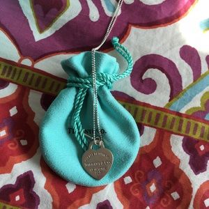 Tiffany silver necklace