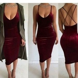 Velvet dress