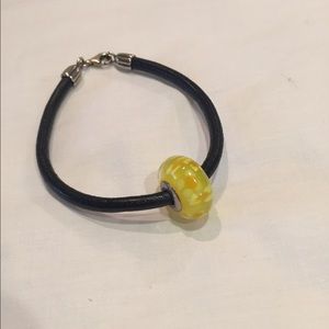 Pandora bracelet with bead.