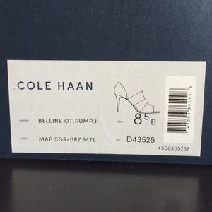 Gorgeous NWT nude Cole Haan Belline sandals!