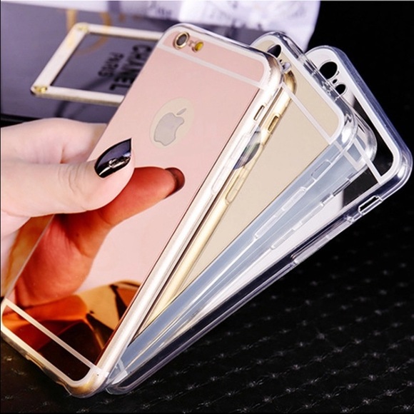 💕 ROSE LUXURIOUS MIRROR IPHONE 6 6S 7 7 8 X PLUS - Picture 2 of 4