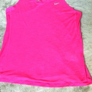 Nike racer back tank top