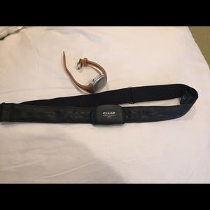 Polar FT4 heart rate sensor.