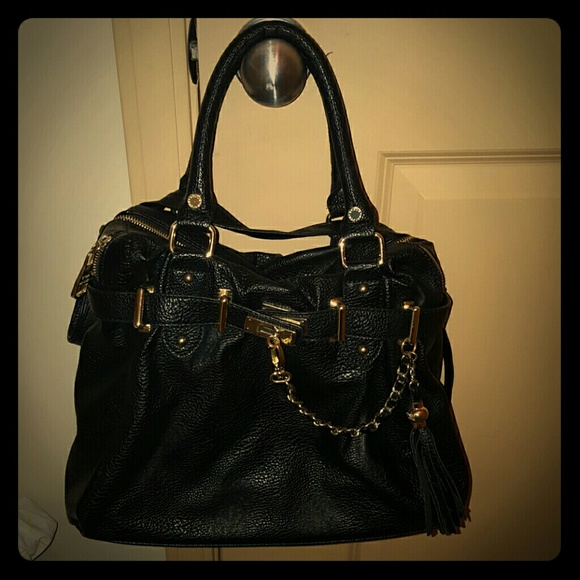 Black handbag