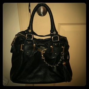 Black handbag