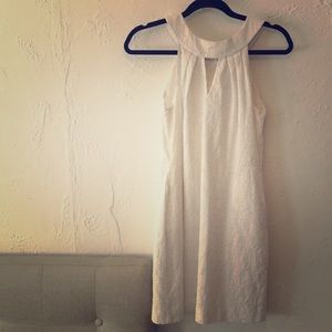 60’s style white dress size 4