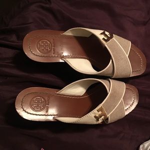 Tory Burch wedge sandals