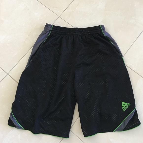 Adidas long shorts basketball style