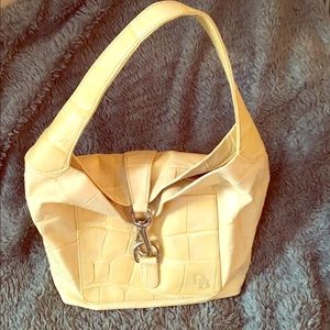 Dooney and Bourke yellow purse, medium size
