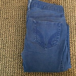 Authentic Hollister Co blue jeggings