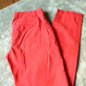 Gap khakis, size 0, orange.