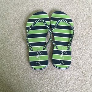 Vera Bradley flip flops