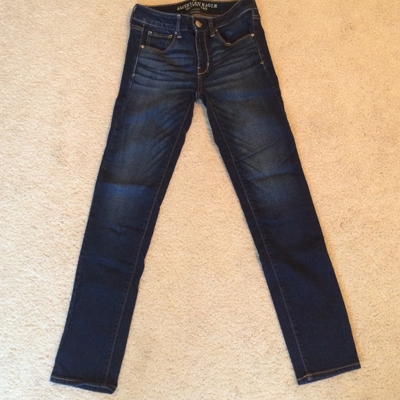 American Eagle jeans super stretch short