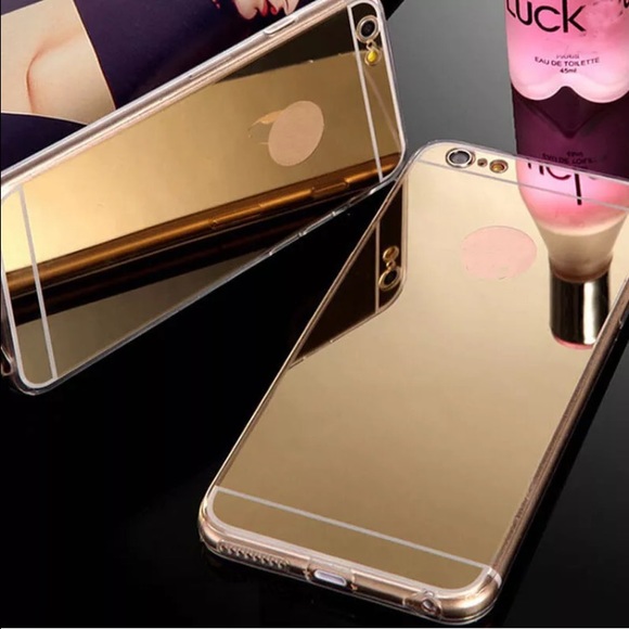 ROSE LUXURY MIRROR IPHONE 6 7 8 X PLUS CASE - Picture 3 of 4