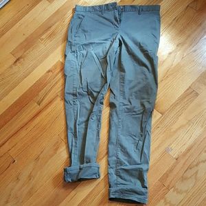 Gap, broken in straight khakis