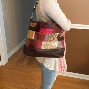 Coach Patchwork Tote- used