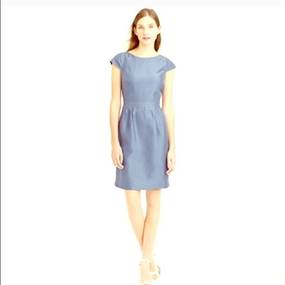 J. Crew Dresses & Skirts - J Crew Tessa dress in slub silk