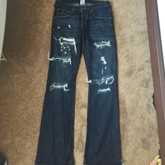 Men's Billy destroyed boot cut