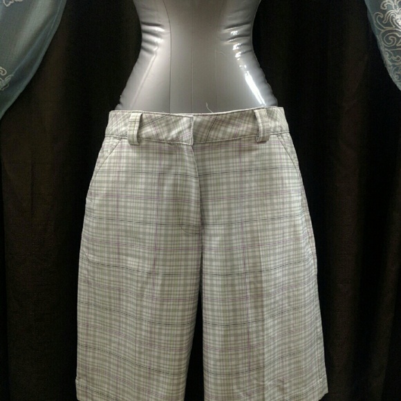 Tommy Armour Plaid Dri-Logic Golf Shorts