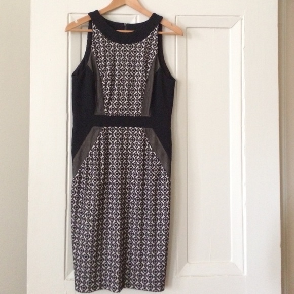 Maggy London fitted sheath cocktail dress